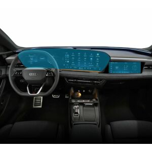 Folia ochronna Duragon na wyświetlaczach nawigacyjnych i zestawu wskaźników Audi Q5 2024+ - Radio samochodowe