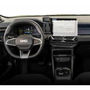 Folia ochronna na ekran nawigacji Duragon Dacia Duster 2024+ zainstalowana w samochodzie - Pojazd i części
