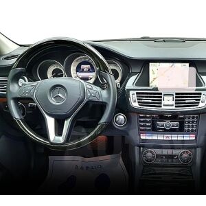 Folia ochronna Duragon zainstalowana na nawigacji i zestawie wskaźników Mercedes Benz CLS Class (C218) - Pojazd i części