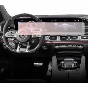 Folie de protecție Duragon pentru ecranul de navigație Mercedes Benz EQC 400 - Accesorii electronice auto
