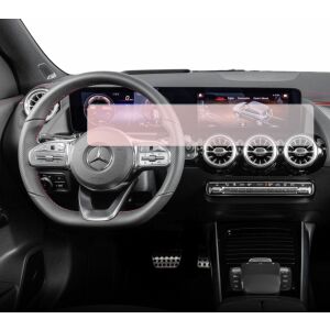 Duragon Displayschutzfolie installiert auf Mercedes Benz GLB-Class (X247) Navigationsdisplay - Kfz-Elektronik