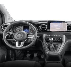 Duragon Mercedes Benz Citan 2021+ folia ochronna na ekran nawigacji zainstalowana, odporna na zarysowania matowy silikon - Radio samochodowe