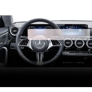 Duragon Mercedes Benz CLA Coupe 2023+ folie de protecție pentru ecranul de navigare instalată - Accesorii electronice auto
