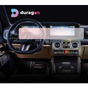 Folie de protecție Duragon pentru ecranul de navigație pe bordul Mercedes Benz G-Class 2024+ - Accesorii electronice auto