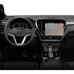 Folie de protecție Duragon pentru ecranul sistemului de navigație Isuzu D-MAX 2022+ instalată - Electronica auto