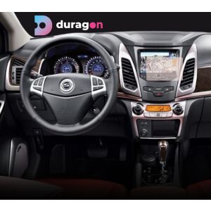 Duragon Ssangyong Korando C 2013-2017 navigációs képernyővédő autóban - Fejegység kiegészítő