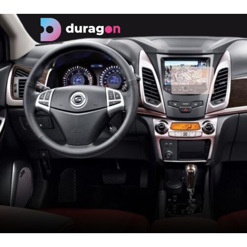 Duragon Ssangyong Korando C 2013-2017 navigációs képernyővédő autóban