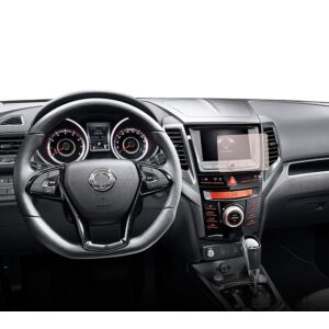 Folie protectie ecran mata Duragon pentru sistemul de navigatie Ssangyong Tivoli XLV 2016+ - Accesorii electronice auto