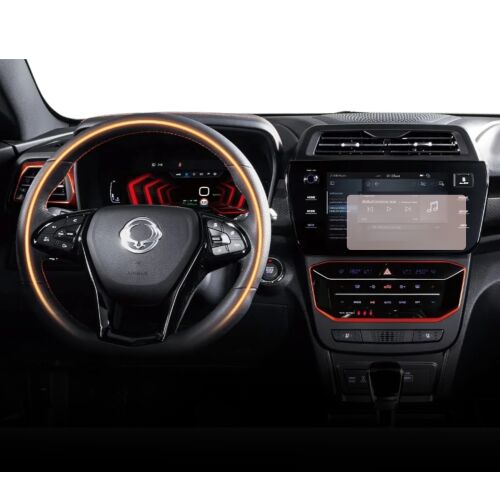 Navigációs Védőfólia, Duragon, Ssangyong Tivoli 2019+, matt Szilikon, karcolásgátló, ujjlenyomatmentes, tükröződésmentes, regenerálható