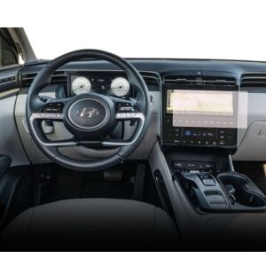 Folie de protecție Duragon instalată pe sistemul de navigație Hyundai Tucson 2023+ - Accesorii electronice auto