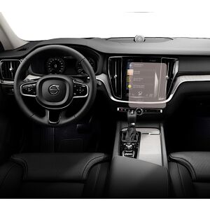 Folie de protecție Duragon instalată pe ecranul de navigație Volvo V60 2018+ - Accesorii electronice auto