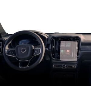 Duragon Navigációs képernyővédő fólia Volvo XC40 Recharge 2022+-hoz, a műszerfalra szerelve - Fejegység kiegészítő