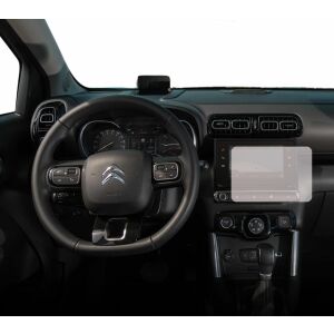Folie de protecție Duragon pentru ecranul de navigație Citroen C3 Aircross 2021-2024 instalată în mașină - Accesorii electronice auto