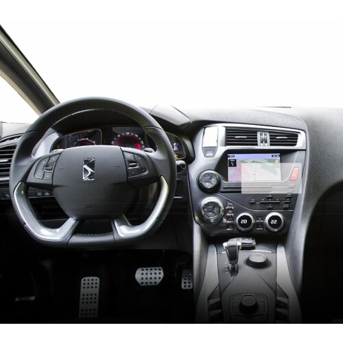 Защитно фолио Duragon, инсталирано на навигационната система на DS Automobiles DS 5