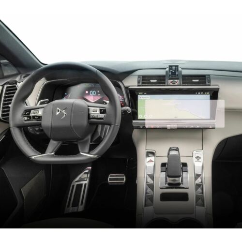 Duragon протектор за екран, инсталиран на навигационния екран на DS Automobiles DS 7 2022+