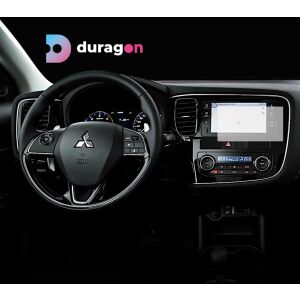 Duragon matt képernyővédő fólia felszerelve Mitsubishi Outlander 2016-2021 navigációs képernyőre - Autóelektronika
