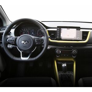 Deska rozdzielcza Kia Stonic 2017+ z zainstalowaną folią ochronną na ekran nawigacji Duragon - Pojazd i części