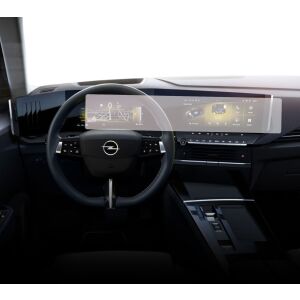 Duragon Opel Astra 2021+ folie de protecție ecran navigație instalată, silicon mat anti-zgârieturi - Accesorii electronice auto