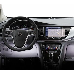 Folie de protecție mată Duragon instalată pe ecranul de navigație Opel Mokka X 2016-2020 - Accesorii electronice auto