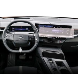 Folia ochronna Duragon zainstalowana na ekranie nawigacji Opel Grandland 2024+ - Radio samochodowe