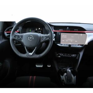 Folie de protecție mată Duragon instalată pe ecranul de navigație Opel Corsa 2019-2023 - Electronica auto