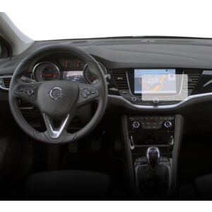 Folie de protecție mată Duragon instalată pe sistemul de navigație Opel Crossland X 2017+ - Electronica auto