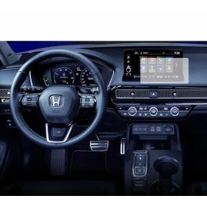Folie de protecție Duragon pentru ecranul de navigație Honda Civic e:HEV 2022+ instalată - Accesorii electronice auto
