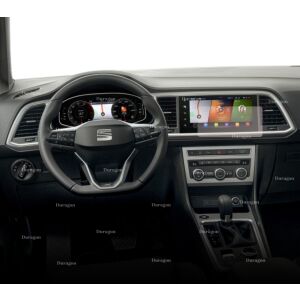 Folie de protecție pentru ecranul de navigație Duragon Seat Ateca 2020+ instalată în mașină - Accesorii electronice auto