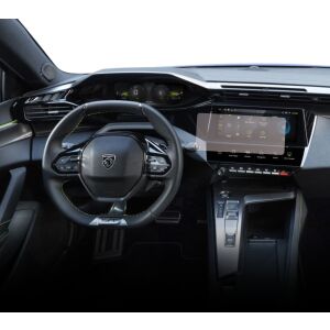Folie de protecție Duragon pentru ecranul de navigație pentru Peugeot 408 2022+ instalată - Accesorii electronice auto