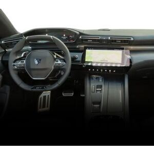 Folie de protecție mată Duragon instalată pe ecranul de navigație Peugeot 508 2023+ - Electronica auto