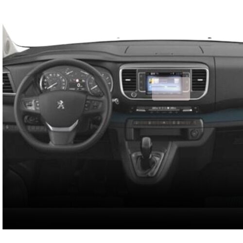 Duragon matt képernyővédő fólia Peugeot Traveller 2016+ navigációs rendszerre szerelve