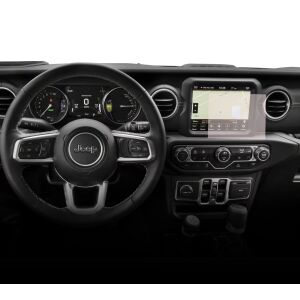 Duragon matt képernyővédő fólia Jeep Wrangler 4xe 2021-2023 navigációs képernyőre szerelve - Fejegység kiegészítő