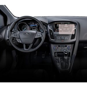 Folie de protecție Duragon pentru ecranul de navigație Ford Focus 2014-2018 instalată în mașină - Accesorii electronice auto