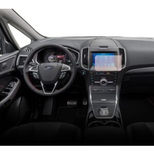 Folia ochronna na ekran nawigacji Duragon do Forda S-Max 2019+ zainstalowana w samochodzie - Radio samochodowe