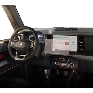 Matowa folia ochronna Duragon zainstalowana na ekranie nawigacji Ford Bronco Badlands 2024+ - Pojazd i części