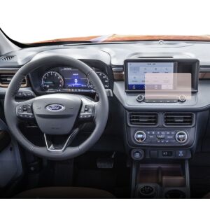 Folie de protecție mată Duragon instalată pe ecranul de navigație Ford Maverick 2021+ - Electronica auto