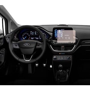 Folie de protecție Duragon pentru ecranul de navigație Ford Fiesta 2017+ instalată, finisaj mat antireflex - Electronica auto