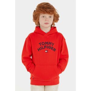 Hanorac baieti Tommy Hilfiger KB0KB08490 6 ani Rosu 116 CM 124910719 - Modă și îmbrăcăminte