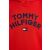 Tommy Hilfiger Jungen Kapuzenpullover KB0KB08490 116 CM 6 Jahre Rot 124910719