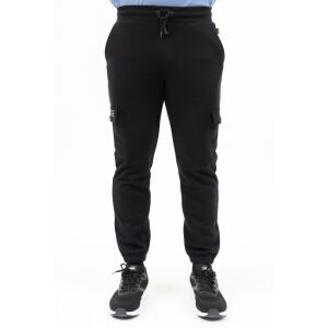 Budmil Albert fekete férfi cargo szabadidőnadrág elölnézet - Férfiaknak