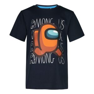 Kinder-T-Shirt Among Us Dunkelblau, Größe 152 124911684 - Mode & Kleidung