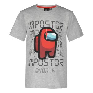 Kinder-T-Shirt Among Us Grey, Größe 134 124911690 - Mode & Kleidung