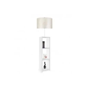 Noptiera Asira cu Lampa Crem 124914131 - Lămpi de podea