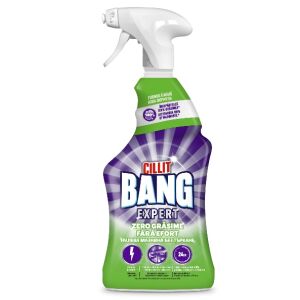 Cillit Bang Zero Fat Odtłuszczacz w sprayu, butelka 750ml, skuteczny środek do czyszczenia kuchni - Cillit