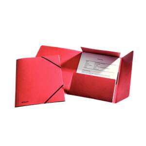 Esselte Rainbow red A4 expanding file folder with elastic closure - File folder