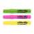 ICO Videotip Textmarker, 1-4 mm Strichstärke, gelb, rosa, grün
