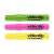 Маркер ICO Videotip, ширина на линията 1-4 mm, жълт, розов, зелен