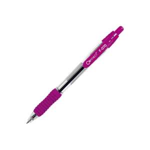 Ballpoint pen fornax f-70 grip, pink design, writing colour blue