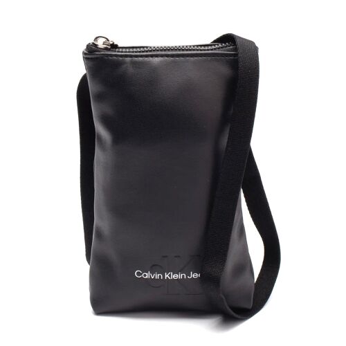 Calvin Klein Jeans pánska čierna crossbody taška, K50K508204, 19 x 13 x 2 cm