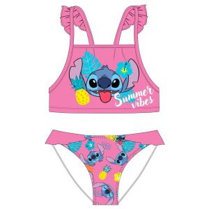 DISNEY Lilo & Stitch ružičasti bikini kupaći kostim s volanima za djevojčice 5-6 godina - Moda i odjeća